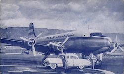 North American Airlines Postcard