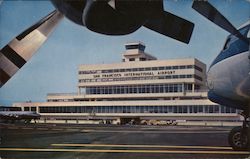 San Francisco International Airport California Postcard Postcard Postcard