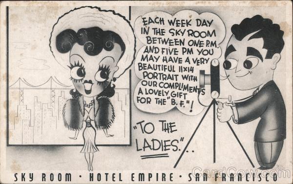 Hotel Empire - Sky Room - San Francisco California