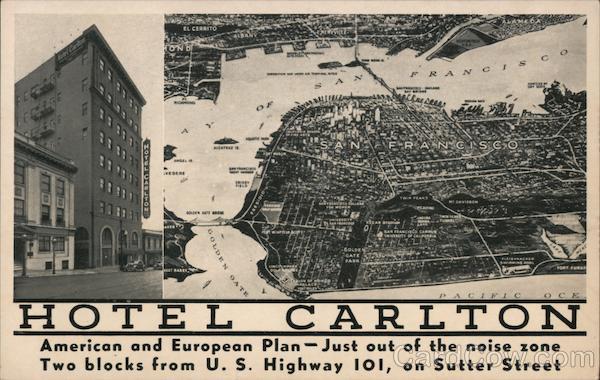Hotel Carlton San Francisco California