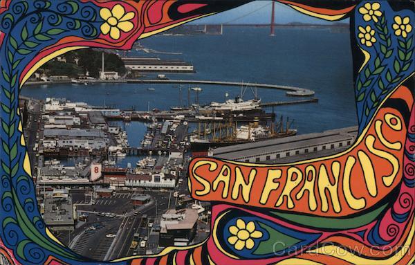 Fisherman's Wharf - Hippie Style San Francisco California
