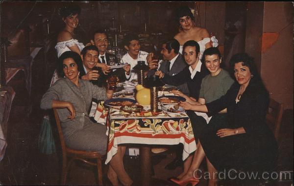 Down Mexico Way at Sinaloa Cantina The Meeting Place of Friends San Francisco California