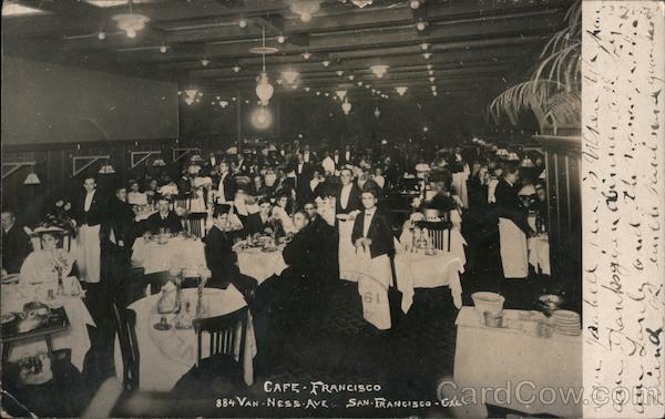 Cafe Francisco San Francisco California