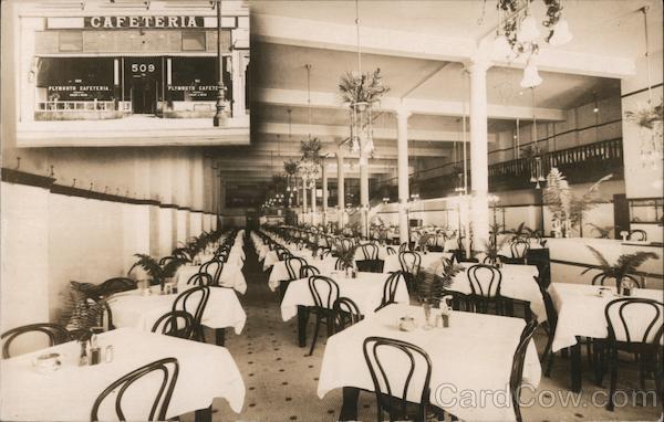 Plymouth Cafeteria San Francisco California
