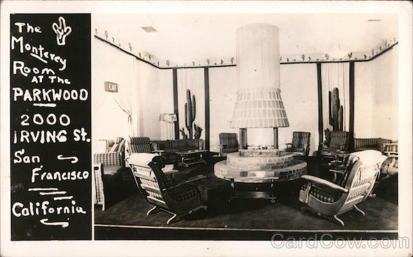The Monterey Room at the Parkwood San Francisco California