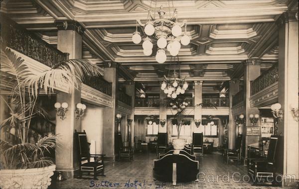 Sutter Hotel San Francisco California