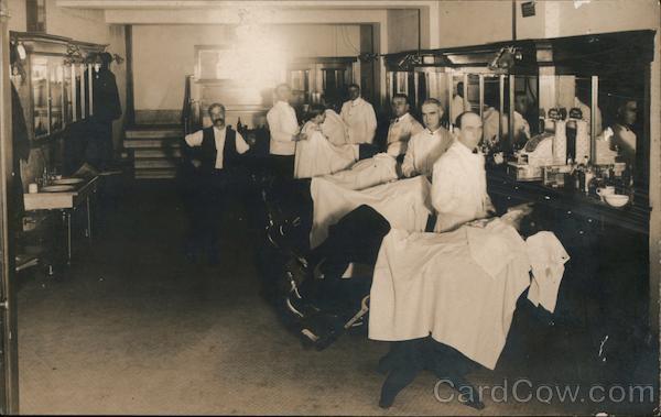 Barber Shop Argenott Hotel San Francisco California