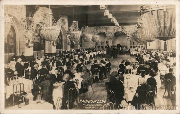 Rainbow Lane - Fairmont Hotel San Francisco California