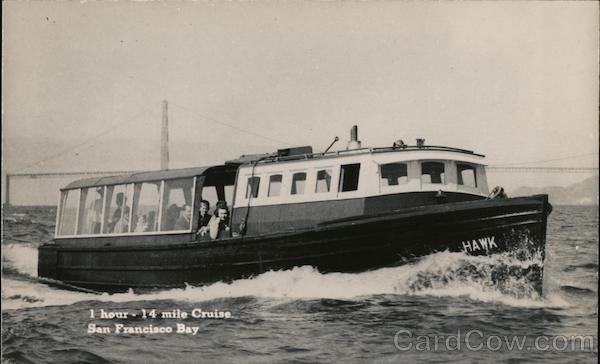 1 Hour - 14 Mile Cruise - San Francisco Bay California