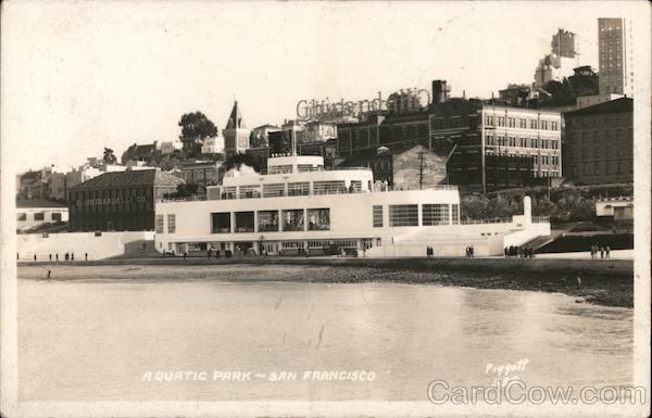 View of Aquatic Park San Francisco California