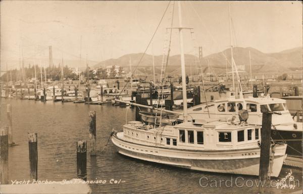 Yacht Harbor San Francisco California
