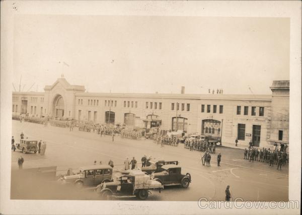 Large Group of Military San Francisco California