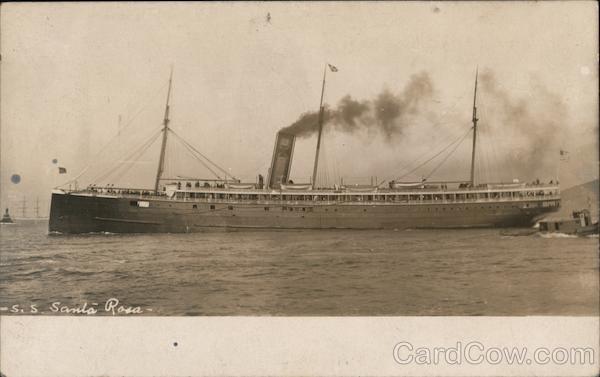 S.S. Santa Rosa San Francisco California