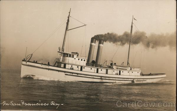 U.S. Army Transport Tug Slocum in San Francisco Bay California