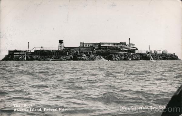 The Rock Alcatraz Island, Federal Prison San Francisco California