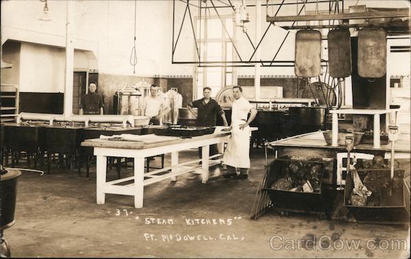 Steam Kitchens Ft. McDowell San Francisco California