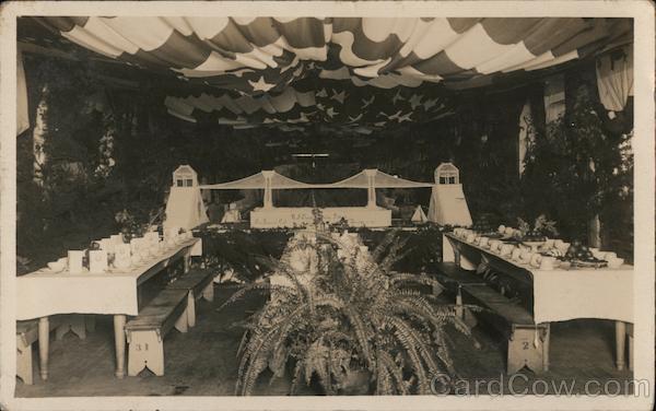 Dinner Served, US Naval Training Station San Francisco California