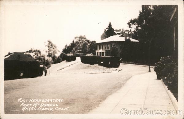 Post Headquarters Fort McDowell, Angel Island San Francisco California