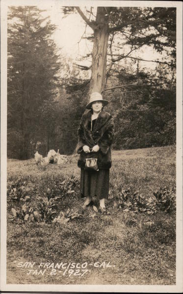 San Francisco California January 2 - 1927