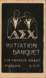 AEX Initiation Banquet Berkeley, CA Postcard Postcard Postcard