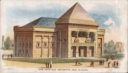 Midwinter Fair Fine Arts and Decorative Arts Building Trade Card