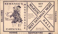 Kewanee's Masquerade Carnival San Francisco, CA Postcard Postcard Postcard