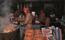 Cresci Bros. Crab Stand Postcard