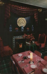 The Lochinvar Room Hotel Mark Hopkins Postcard