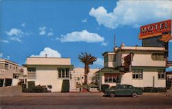 Ocean Park Motel Postcard