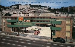 Beck's Motor Lodge - On World Famous Market St. in San Francisco Postcard