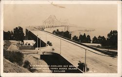 East Span of the San Francisco Bay Bridge Postcard
