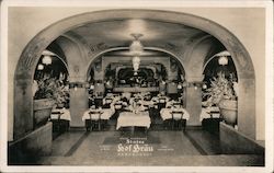 States Hof Brau Restaurant Postcard