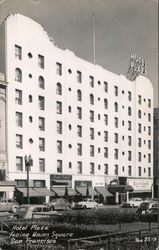 Hotel Plaza Facing Union Square San Francisco, CA Postcard Postcard Postcard