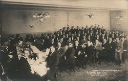 Banquet Given by Employees of Baker & Hamilton Postcard