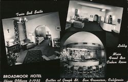 Braodmoor Hotel Postcard