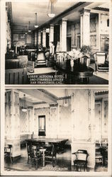 Lobby Altoona Hotel Postcard