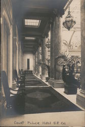 Court Palace Hotel Postcard