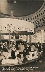 Merry-Go Round Room, Fairmont Hotel atop Nob Hill Postcard