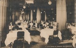 S. Cafe Hotel St. Francis Postcard