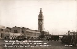 View of Ferry Tower Postcard