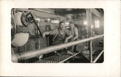 Interior of Ship "Sacramento" Postcard