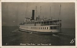 Steamer "Gen. Frisbie" Postcard