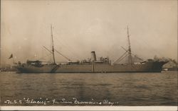 USS "Glacier" Postcard