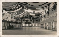 Drill Hall, Goat Island Naval Station Postcard