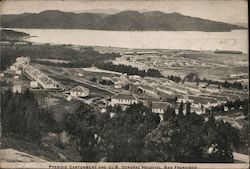 Presidio Cantonment and U.S. General Hospital Postcard