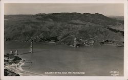 Golden Gate and Mt. Tamalpais San Francisco, CA Piggatt Postcard Postcard Postcard