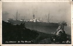 S.S. Ohioan on Rocks San Francisco, CA Postcard Postcard Postcard