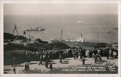 S.S. Ohiorn On the Rocks, Near Cliff House Postcard