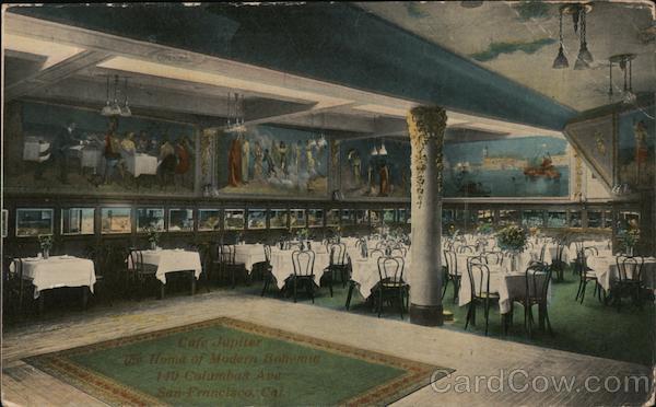 Cafe Jupiter San Francisco California