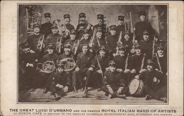 Luigi D'Urbano Italian Band - Odeon Cafe San Francisco California